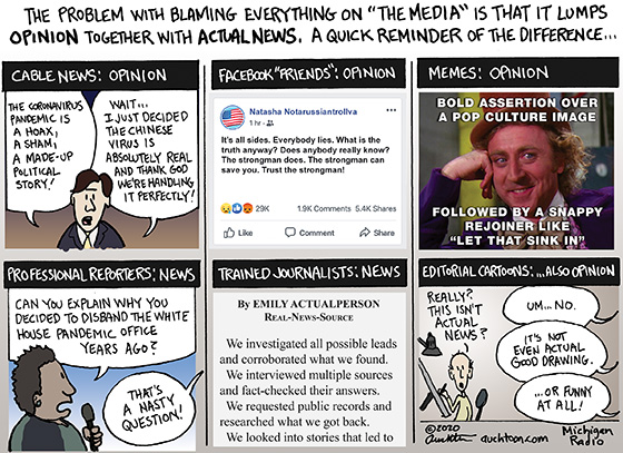 Blaming "The Media"