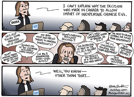 Political cartoon: Other Than That