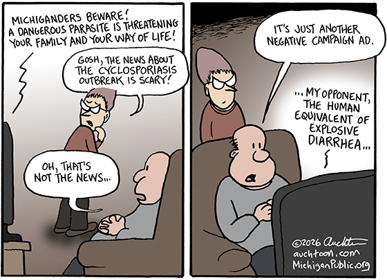 Political Cartoon: Oh, That's not the News...