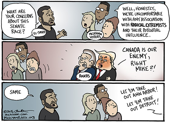 Political Cartoon: Same